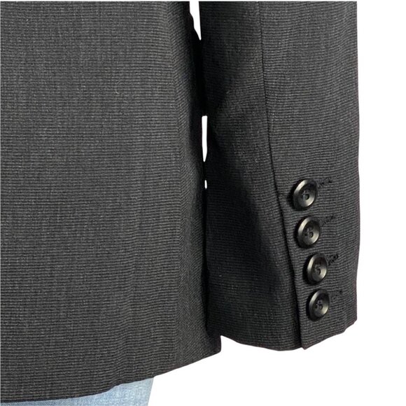 NANETTE LEPORE Grey Blazer 10 - Picture 7 of 12